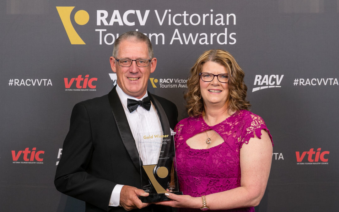 Golton in the Gap wins Gold at the Victorian Tourism Awards